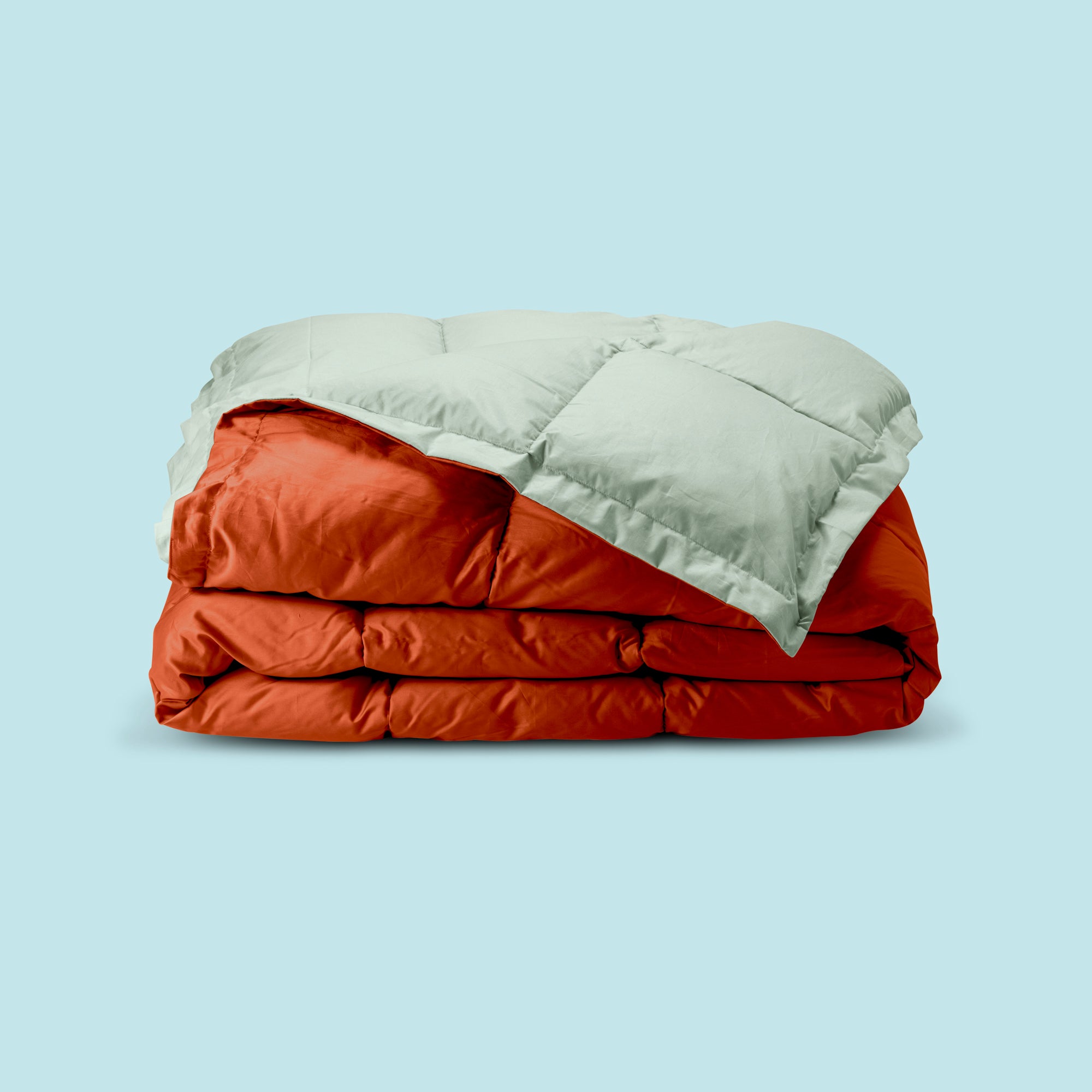 Trapunta Invernale Bicolore Imbottitura in Piuma MyNest