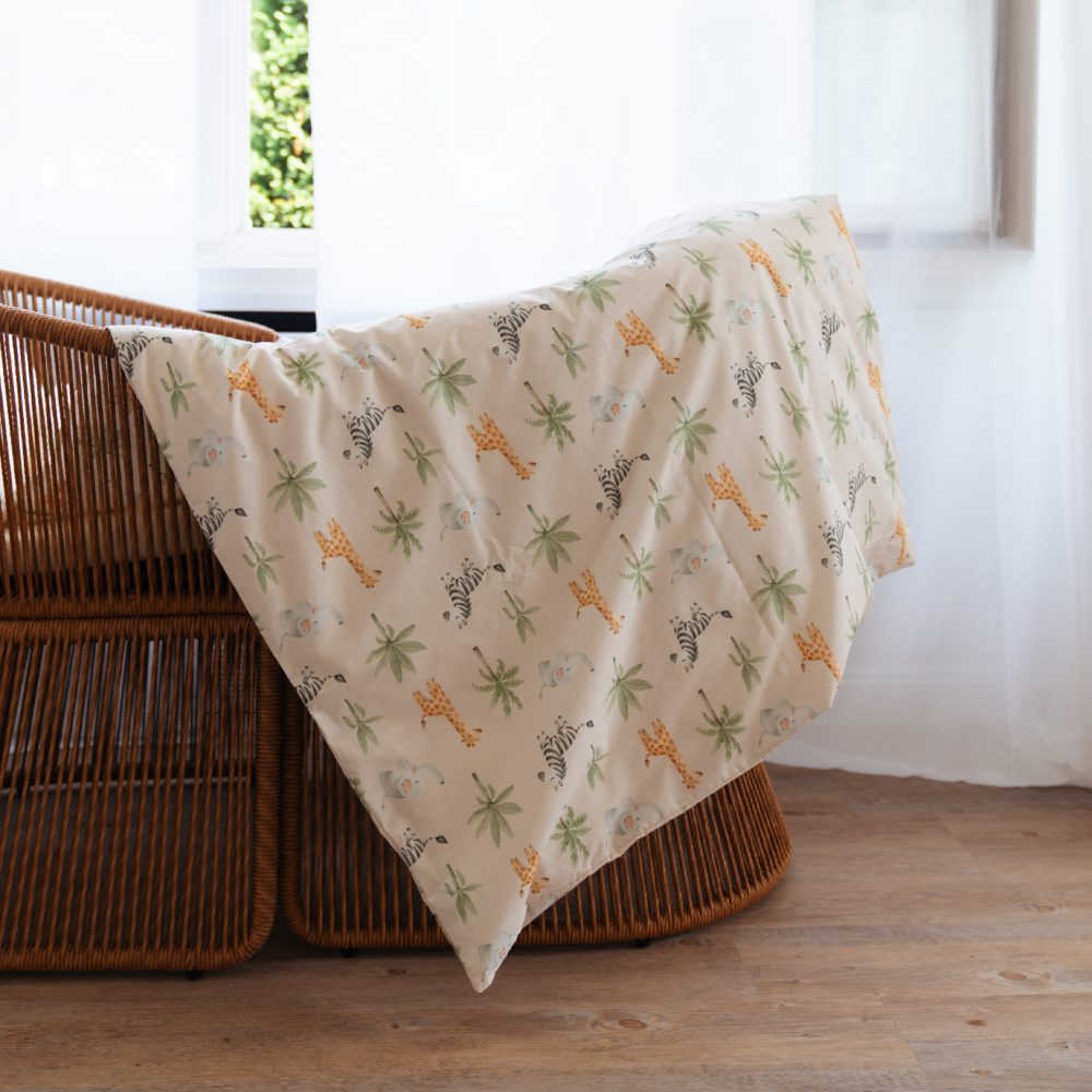 Copripiumino culla o lettino in Fantasia – 100% Cotone